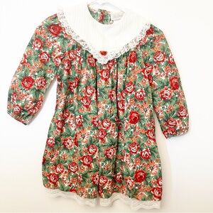 Vintage Rare editions floral dress 6x